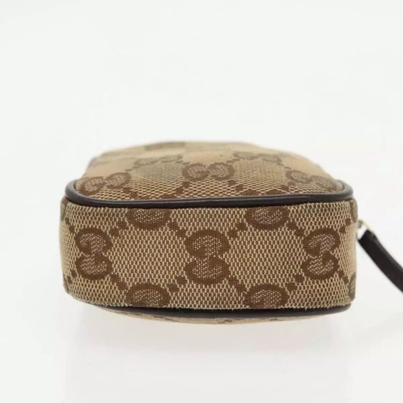 GUCCI GG Canvas Pouch Beige Auth - Picture 6 of 16